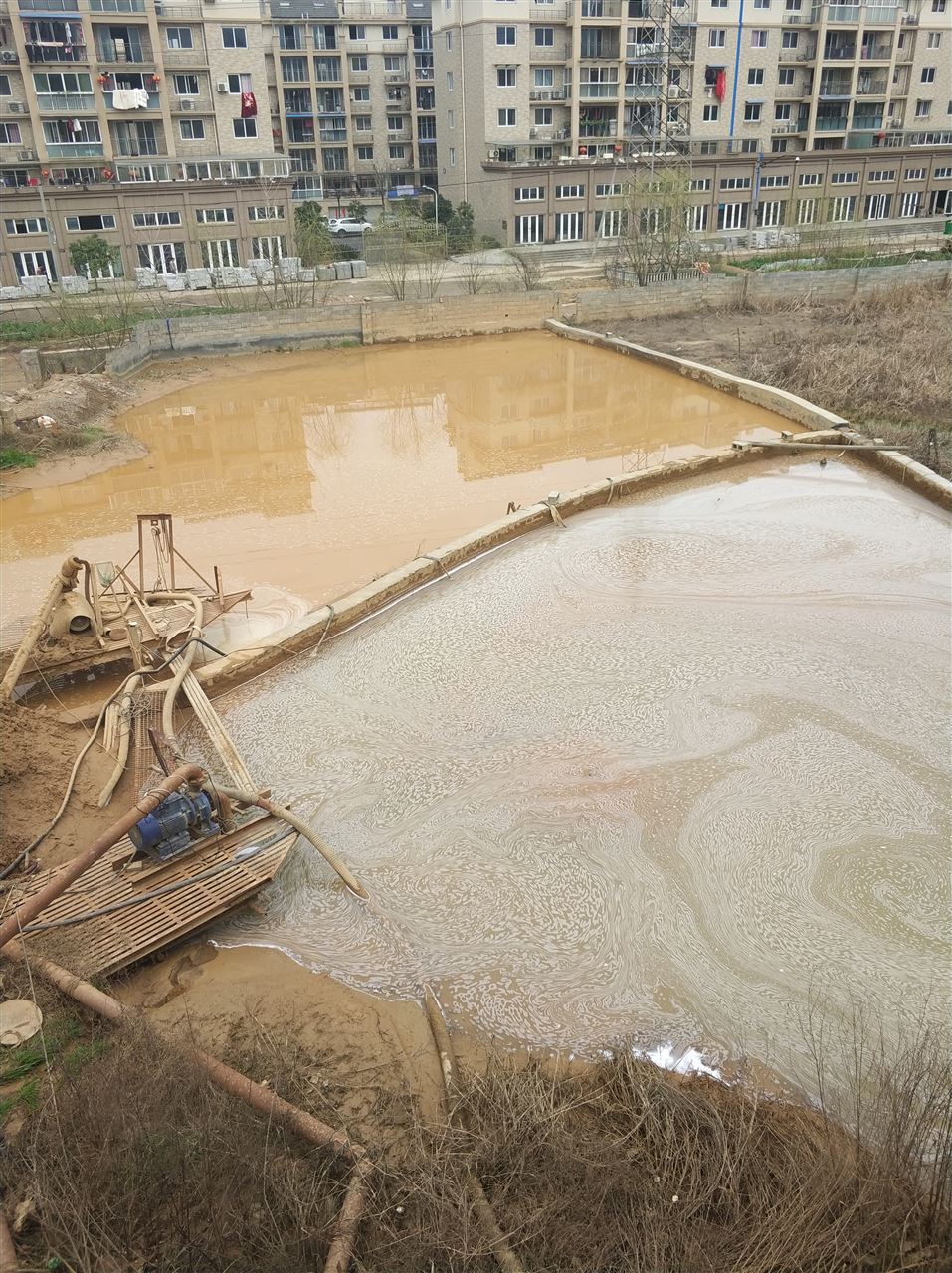 鄱阳沉淀池淤泥清理-厂区废水池淤泥清淤
