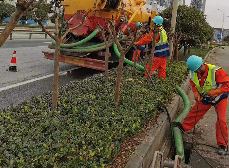 鄱阳市政管道清淤